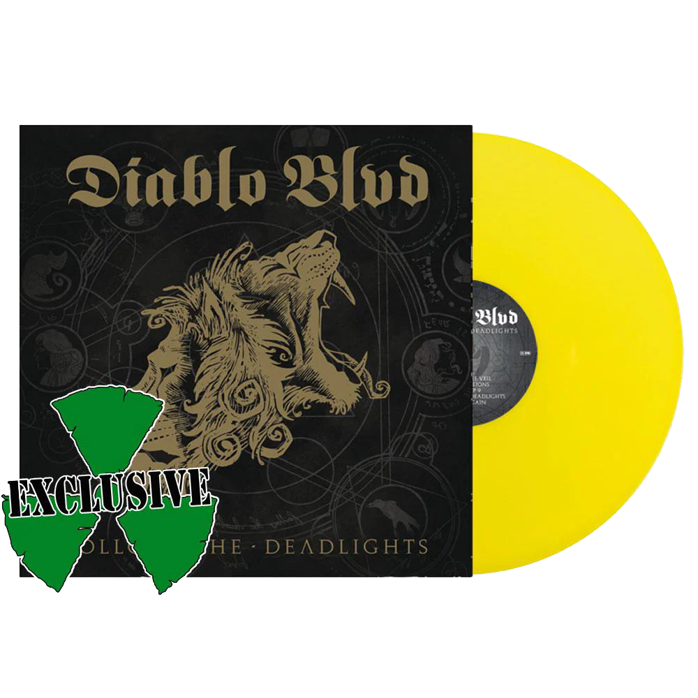 Diablo Blvd - Follow The Deadlights Yellow 2xLP Vinyl LP (Euro Import) - Image 2