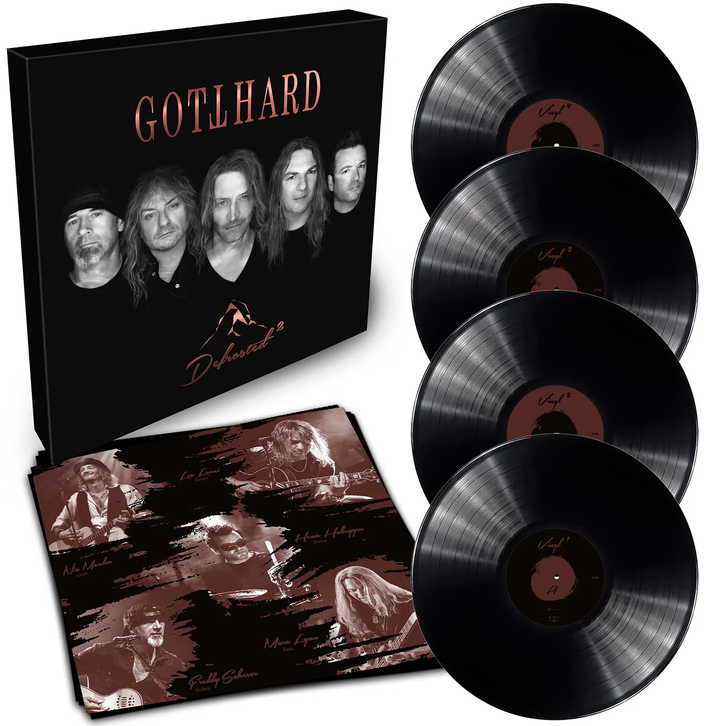Gotthard - Defrosted 2 Black Vinyl (Euro Import) - Image 2