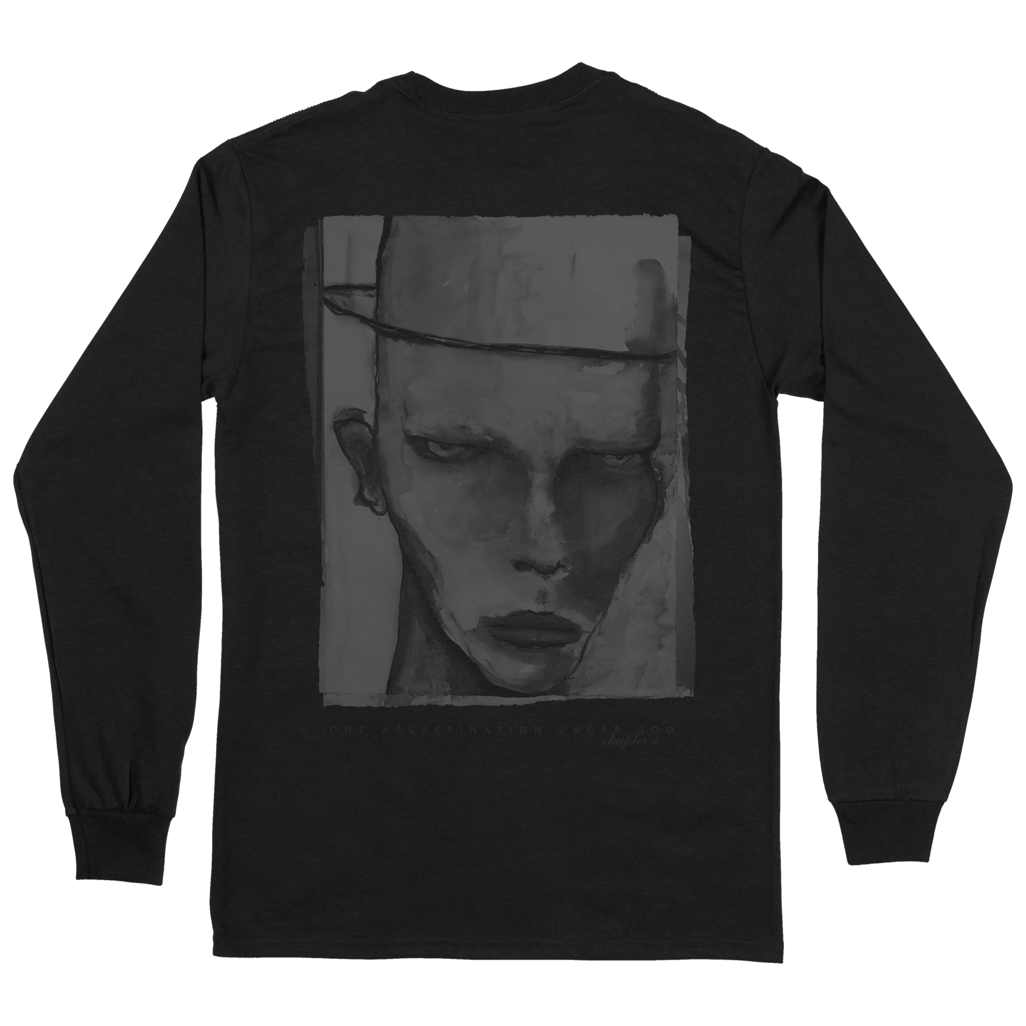 Marilyn Manson - One Assassination Under God - Chapter 1 Black on Black Long Sleeve - Image 3
