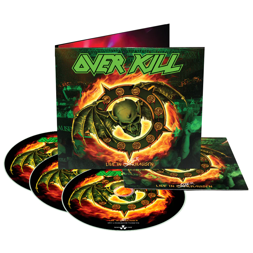 Overkill - Live In Overhausen CD - Image 2