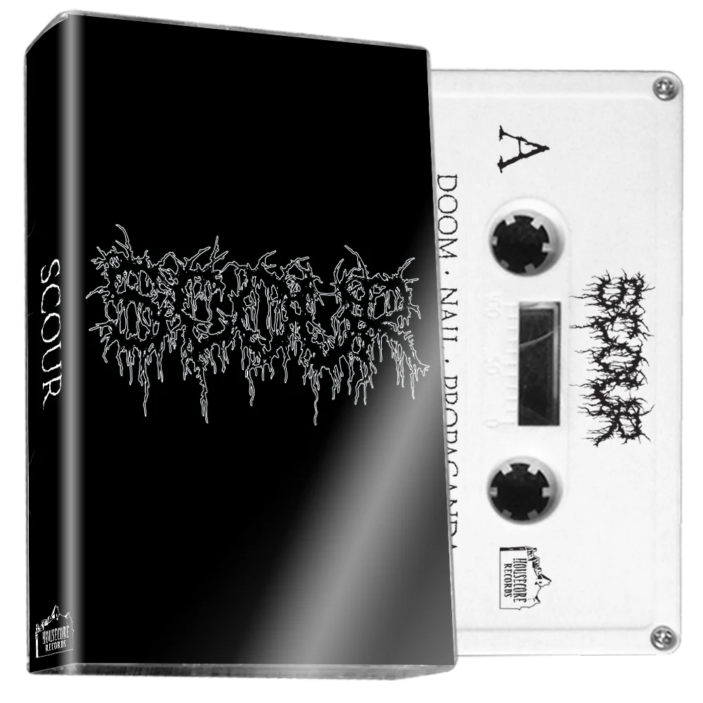 Scour - Black EP (White Cassette) - Image 2